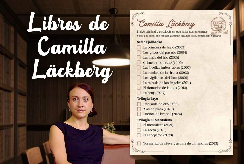 Camilla Läckberg Orden de sus Libros