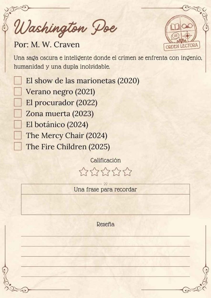 El Show de las Marionetas de M.W. Craven