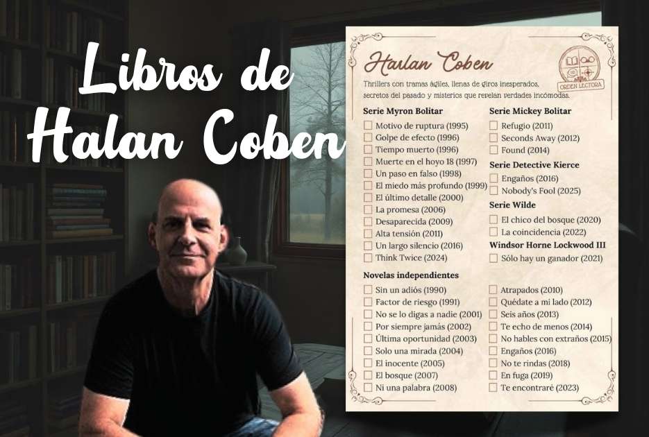 Libros de Harlan Coben en Orden: De Netflix a tu Estantería