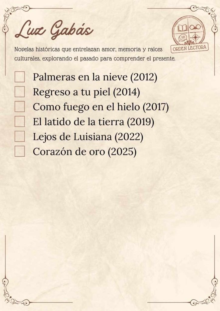 Libros de Luz Gabás