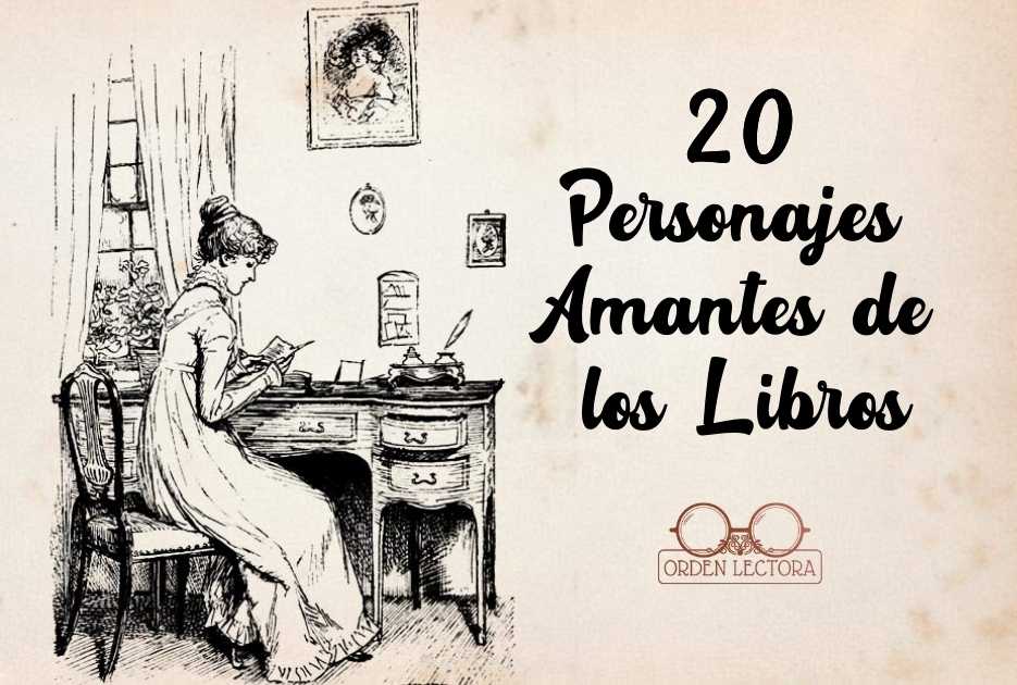20 Personajes Ficticios que Aman Leer y Nos Inspiran