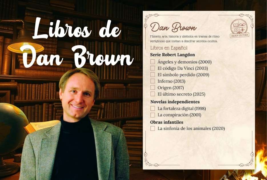 Libros de Dan Brown en Orden: El Mapa de su Universo Literario