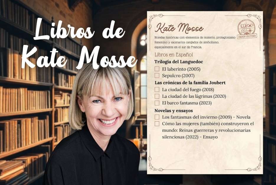 Libros de Kate Mosse en Orden: Historia, Misterio y Mujeres Valientes