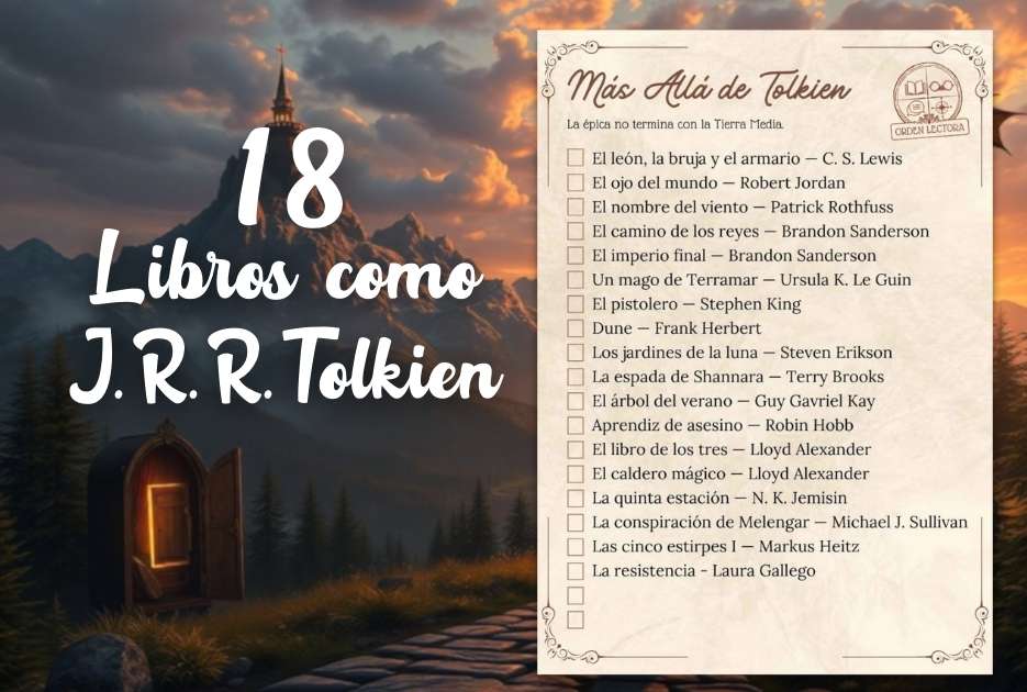 18 Libros de Fantasía Épica Más Allá de Tolkien