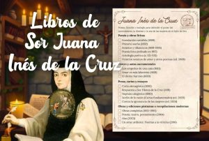 Libros de Juana Inés de la Cruz en orden