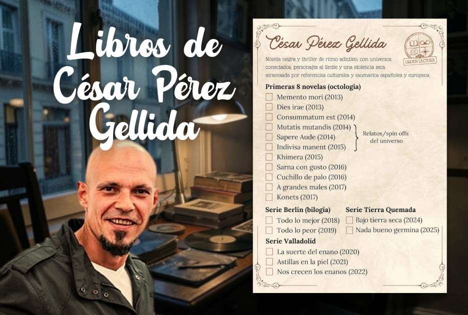 Cómo Leer a César Pérez Gellida sin arruinarte nada? (Cero spoilers)