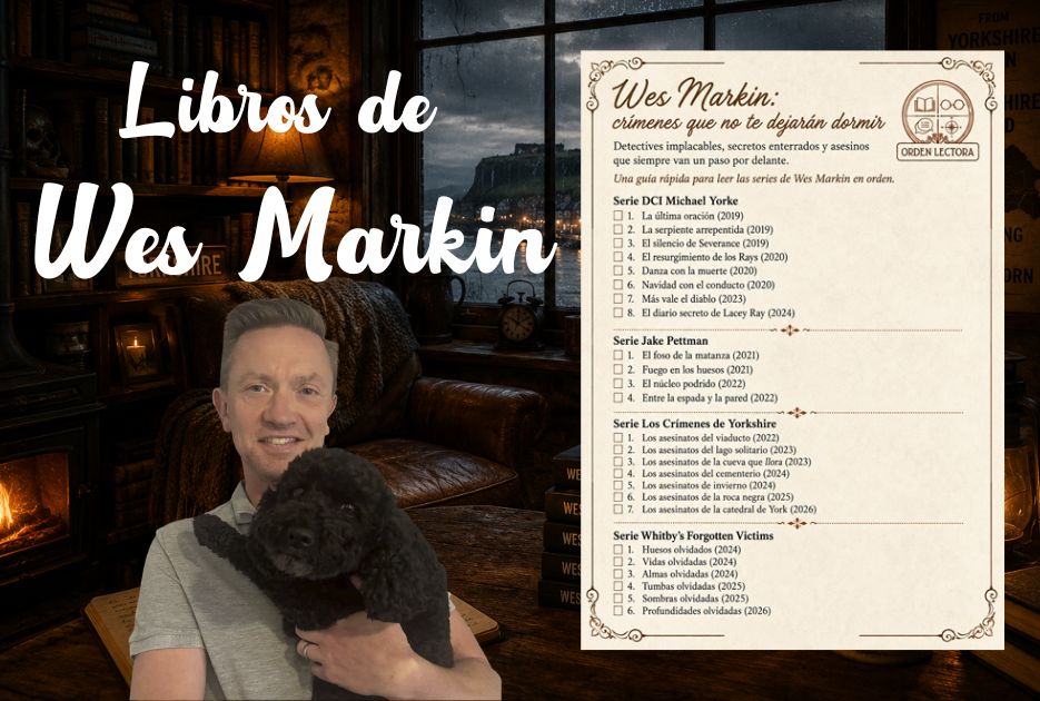 Si te gustan los thrillers adictivos, deberías conocer a Wes Markin