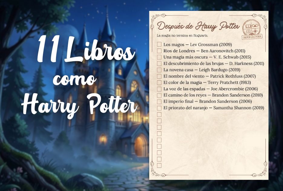 Qué Leer después de Harry Potter: 11 Sagas de Fantasía