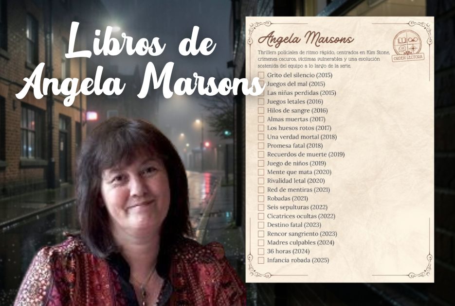 Angela Marsons: Libros de Kim Stone en Orden y Por Dónde Empezar