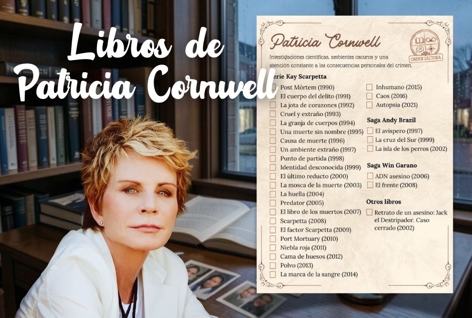 Libros de Patricia Cornwell en Orden: Guía Completa de Lectura